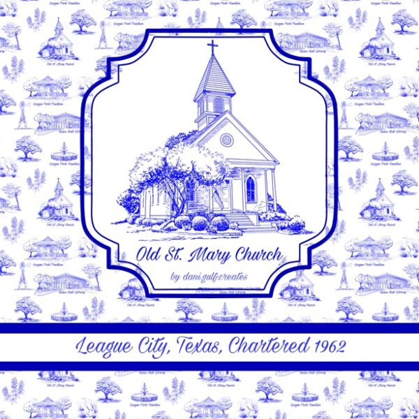 Digital Download Print Old St. Mary Church wall art printable